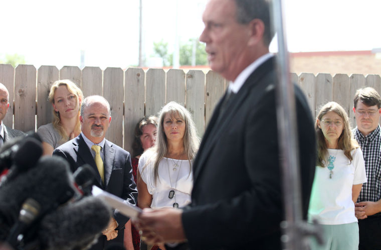 Victims' families give statements